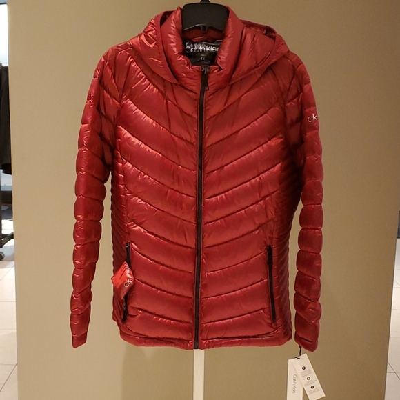 Calvin Klein Plus Size NWT Packable Down Jacket 1X - Picture 2 of 8